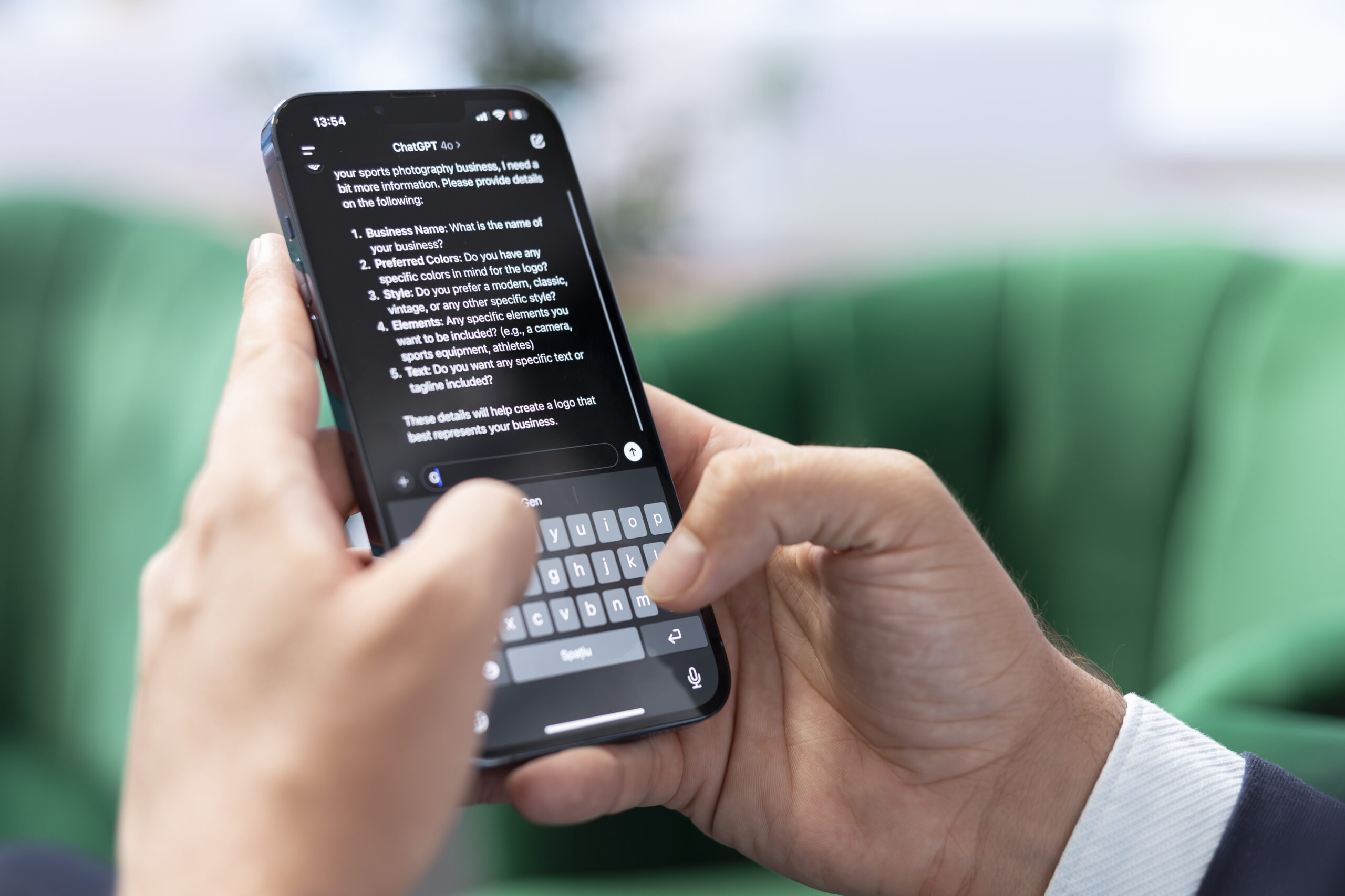 Peminjam menerima mesej WhatsApp daripada pemberi pinjam berlesen